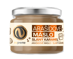 Nupreme Arašídový krém slaný karamel 220g NUPREME