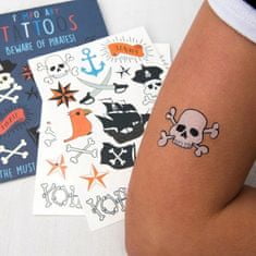 Rex London Odnímatelné tetování Pirates pro děti