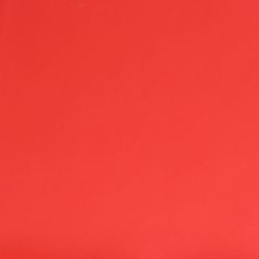 Greatstore Podnožka červená 78 x 56 x 32 cm umělá kůže