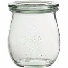 Weck Zavařovací sklenice sada 6 ks 220 ml, víčko, tulipánový tvar 