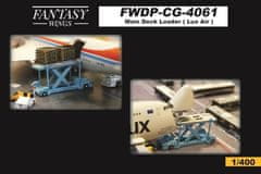 JC Wings Letištní příslušenství - Main Deck Loader, Luxair, 1/400