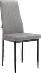 Danish Style Jídelní židle Kelly, šedá