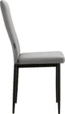 Danish Style Jídelní židle Kelly, šedá