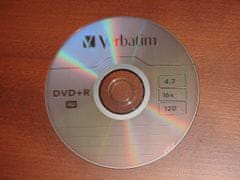 Verbatim DVD+R General 16x 4,7GB spindl 10ks