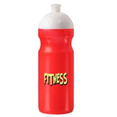 Elasto Sportovní láhev "Fitness" 0,7l, Standardní červená
