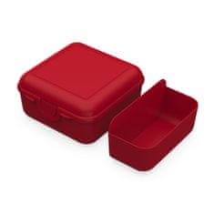 Elasto Box "Cube" deluxe s přepážkou, Standardní červená