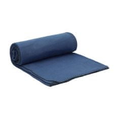 Elasto Fleecová deka "Basic", 150x120 cm, Modrá