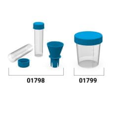 Elasto Kloktací covid test, 15 ml, Transparentní/Světle Modrá (antibakteriální)