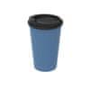Elasto Kelímek na kávu "ToGo", 0,3l, příjemná modrá/Černá