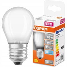 Osram LED žárovka SMALL BALL E27 4W = 40W 4000K OSRAM