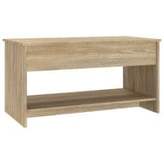 shumee Konferenční stolek dub sonoma 102x50x52,5 cm kompozitní dřevo