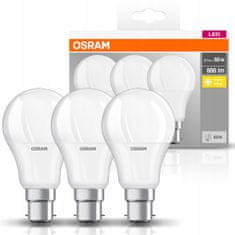 Osram 3PAK LED žárovka B22d 8,5W = 60W OSRAM HEAT 2700K