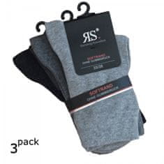 RS dámské zdravotní Harmony ponožky bez gumiček 13314, šedá, 35-38