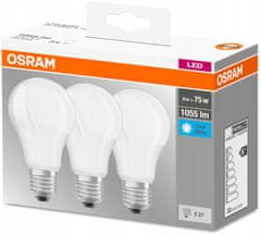 Osram LED žárovka E27 10W = 75W 1055lm 4000K OSRAM 3PAK