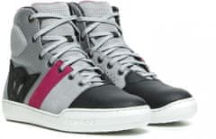 Dainese boty YORK AIR dámské černo-bílo-růžovo-šedé 38