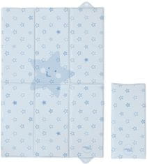 Ceba Baby Cestovní přebalovací podložka 60x40 cm - Hvězdy modrá