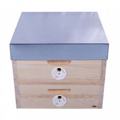 Bioúly Střecha pro včelí úly 39x24 a 39x17, plechové víko, zateplené se zátěží