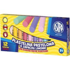 Astra Plastelína voňavá 12 pastelových barev, 303114001