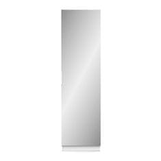 IDEA nábytek Botník se zrcadlem 305397 bílý