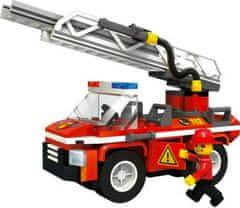 Blocki Blocki stavebnice Hasiči - hasičské auto kompatibilní 109 dílů