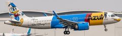 PHOENIX Airbus A320-251N, Azul Linhas Aéreas Brasileiras "Donald Duck - Walt Disney World" Colors, Named "Pato Donald nas nuvens", Brazílie, 1/400