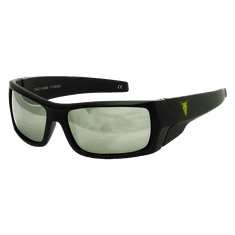 Coyote Vision Brýle FASHION polarizační stříbrná REVO skla, černé CY-50345