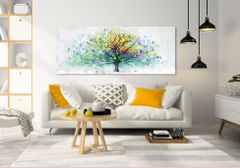 LUDESIGN Obraz na plátně BUTTERFLY TREE A různé rozměry Ludesign ludesign obrazy: 120x50 cm
