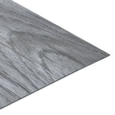 Vidaxl Samolepicí podlahové desky 20 ks PVC 1,86 m² světle šedé
