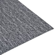 Vidaxl Samolepicí podlahové desky 20 ks PVC 1,86 m² šedé