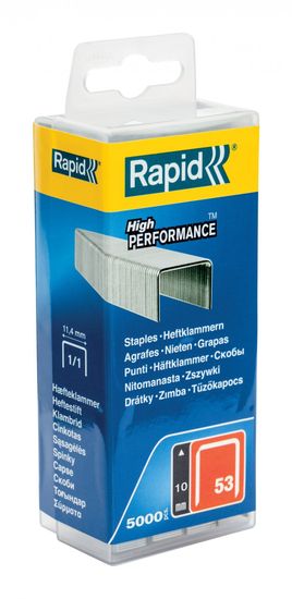 Rapid Spony High Performance 53/10 mm, 5000 ks, blistr