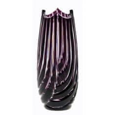 Caesar Crystal Váza Linum, barva fialová, výška 180 mm