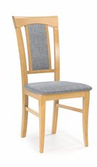 Halmar Dřevěná židle Konrad, dub medový / inari 91