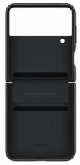 Samsung Flipový kožený kryt Z Flip4 Black, EF-VF721LBEGWW černý