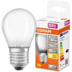 Osram LED žárovka SMALL BALL Filament E27 4W = 40W 2700K OSRAM