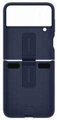 Samsung Silikonový kryt s držákem Z Flip4 Navy, EF-PF721TNEGWW námořní modrá