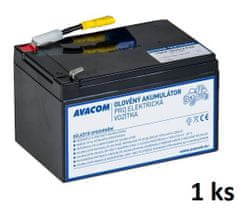 Avacom Náhradní baterie (olověný akumulátor) 24V 12Ah do vozítka Peg Pérego F2
