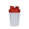 Elasto Shaker "Protein", malý, Průsvitná/Standardní červená
