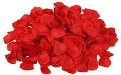 Korbi Umělé okvětní lístky růží, ideální k dekoraci valentýnského dárku, sada 300 ks