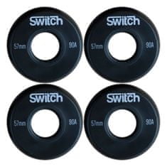 Switch Boards 4 kusů černých koleček pro agresivní inline brusle 57 x 24 mm 90A 