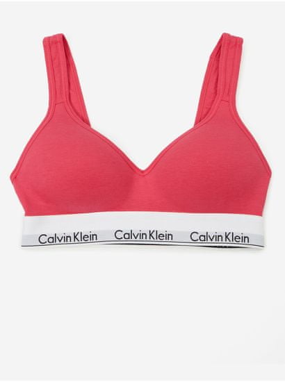Calvin Klein Tmavě růžová podprsenka Calvin Klein Underwear