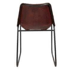 Clayre & Eef Kožená židle 50513