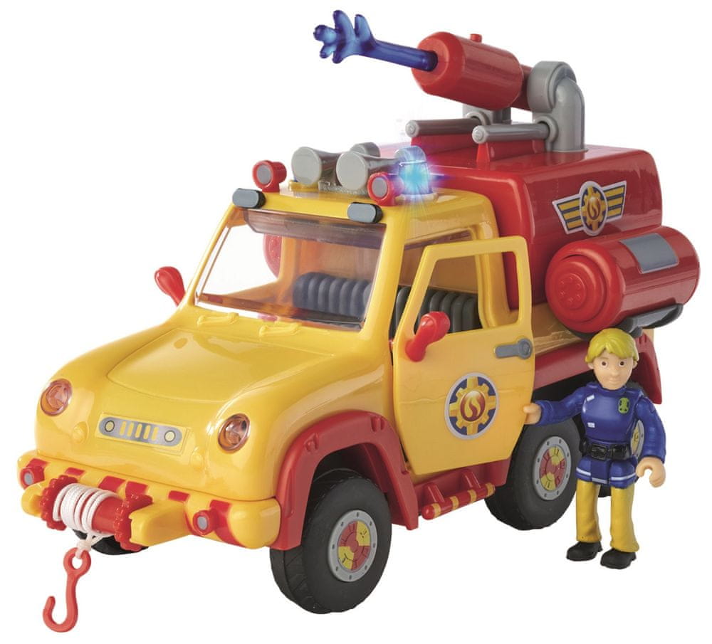 Levně Simba Požárník Sam hasičské auto Venuše 2.0 s figurkou