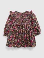 Gap Baby šaty floral s čelenkou 18-24M
