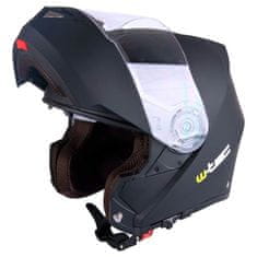 W-TEC Výklopná moto helma Vexamo Barva černo-šedá, Velikost XS (53-54)