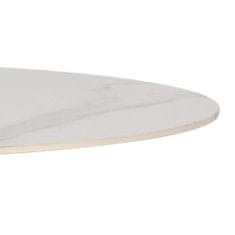 Intesi Kulatý stůl Simplet Skinny Premium Stone White