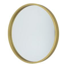 Intesi Zlaté kulaté zrcadlo Afiya 30 cm
