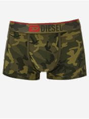 Diesel Zelené pánské maskáčové boxerky Diesel Damien S