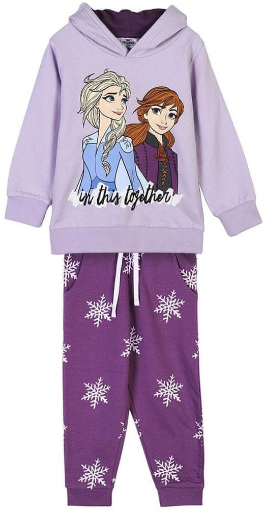 Disney dívčí pyžamo Frozen 2900000122 fialová 122