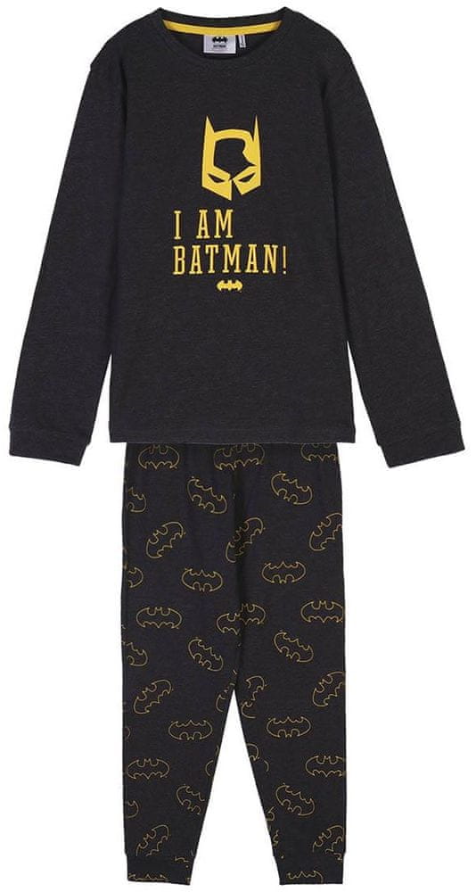 Disney chlapecké pyžamo Batman 2900000126 černá 146