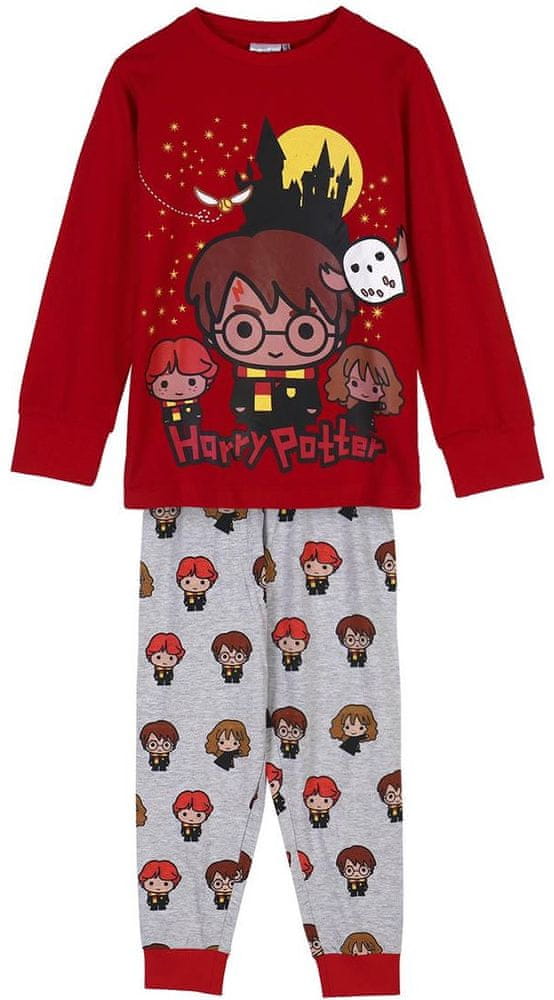 Disney dětské pyžamo Harry Potter 2900000532 červená 116